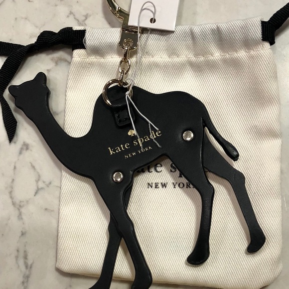 NWT Kate Spade Spice Things Up Camel Keychain - Picture 3 of 3